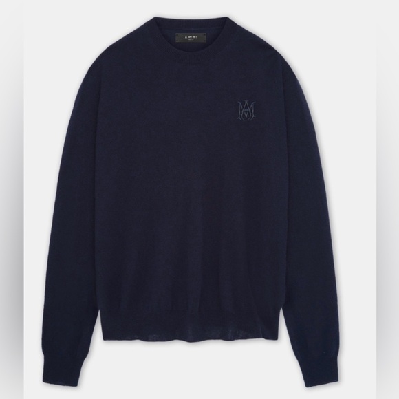 Amiri Logo Embroidered Crewneck